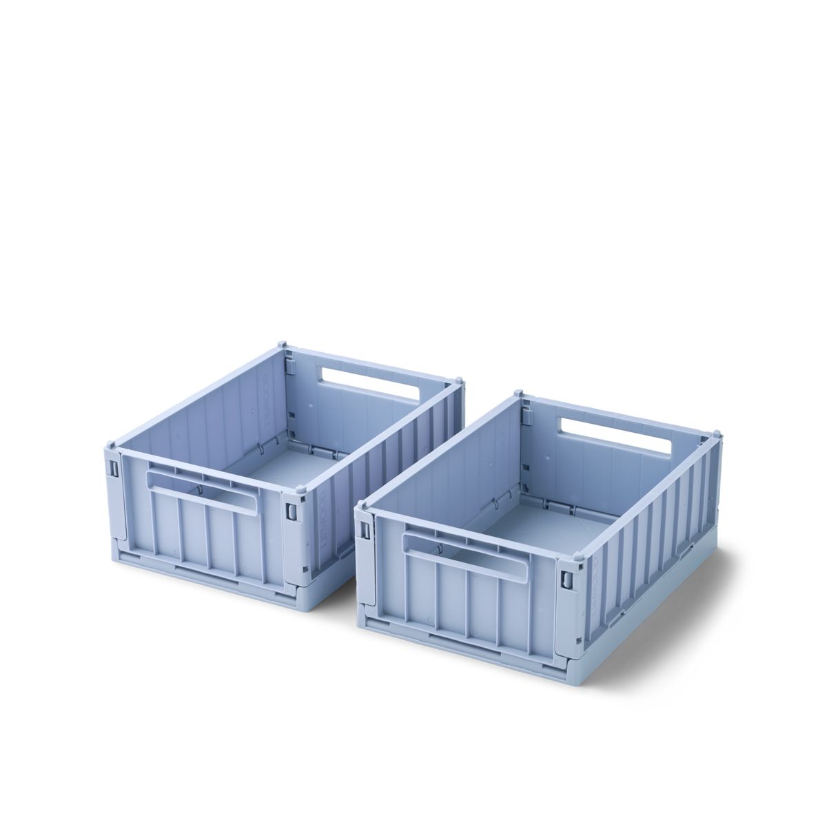 Liewood Weston Small Storage Box 2-Pack - Dusty lavender - STORAGE BOX