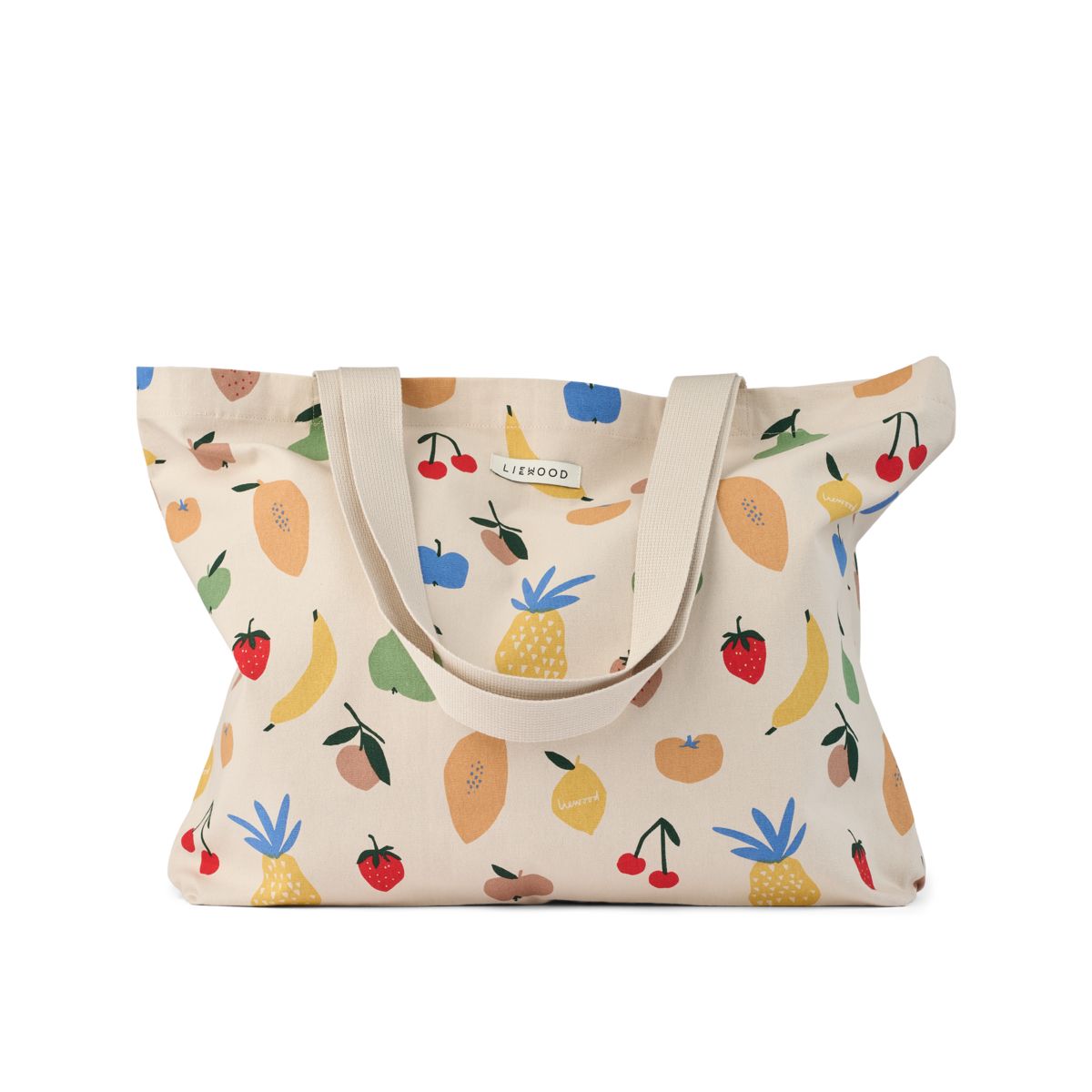 Stor mulepose - Fruit / Sandy