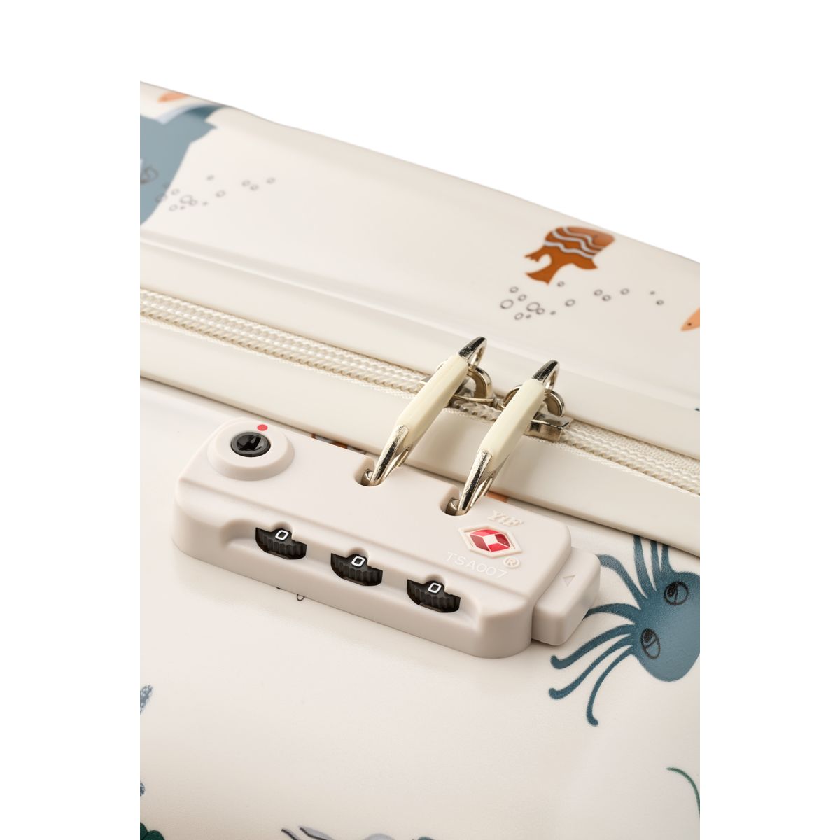 LIEWOOD Norelle Hardcase Kuffert - Sea creature / Sandy - Rejsetaske