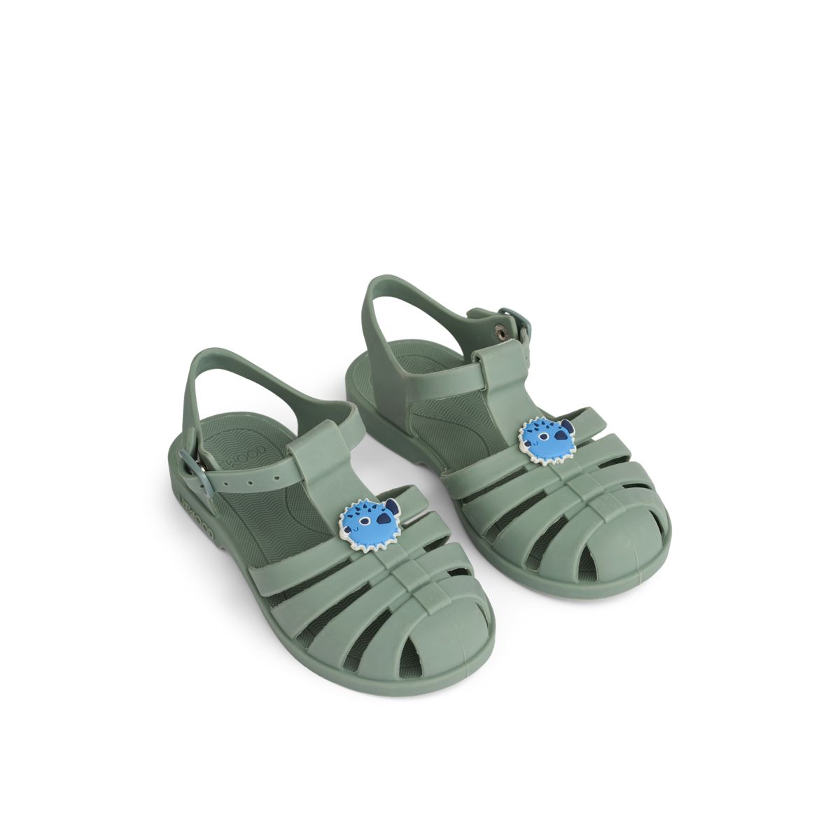 Liewood Bre Beach Sandals with Charms - Puffer / peppermint - BEACH SANDALS
