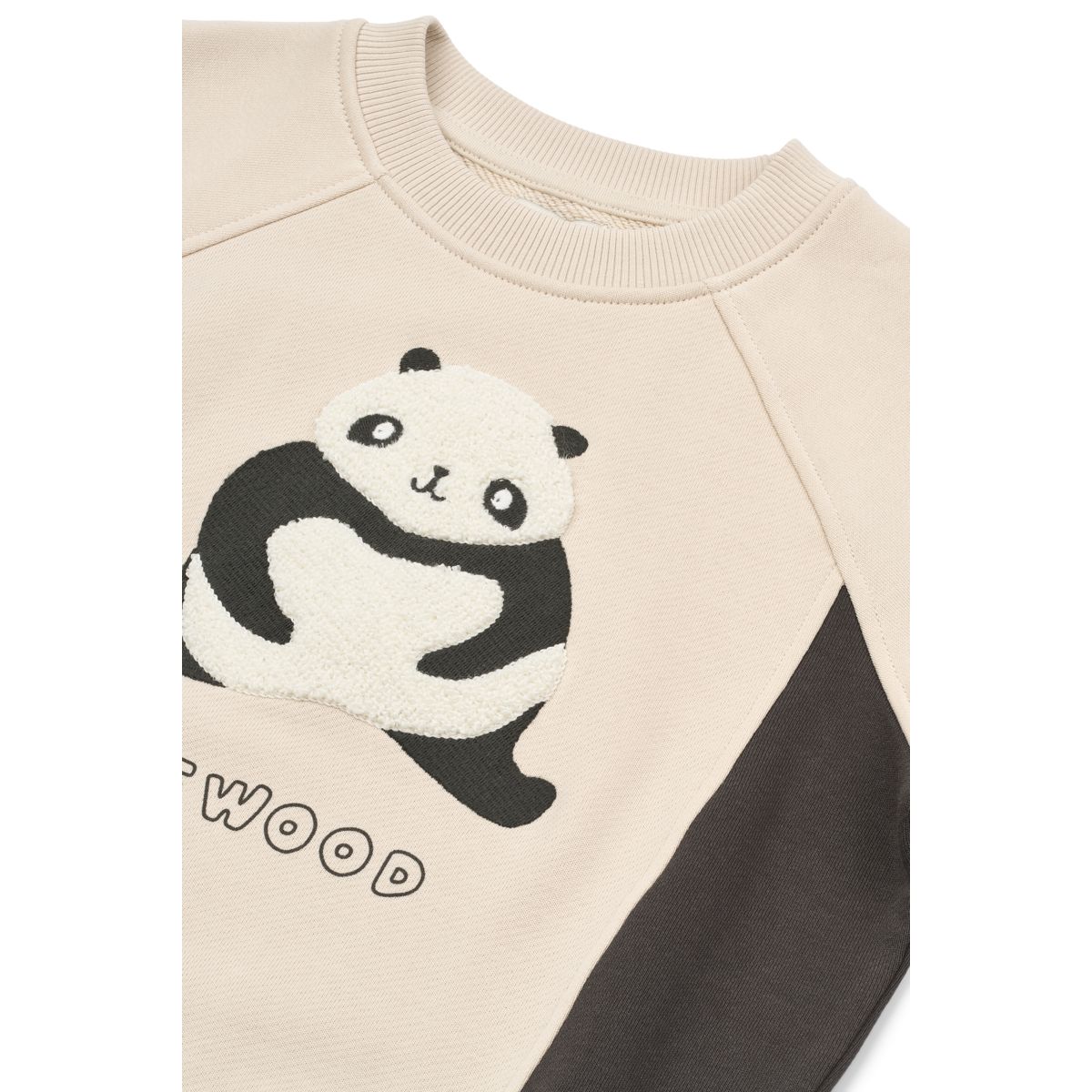 LIEWOOD AUDE Sweatshirt med print - Panda / Sandy / dark grey - Sweatshirts