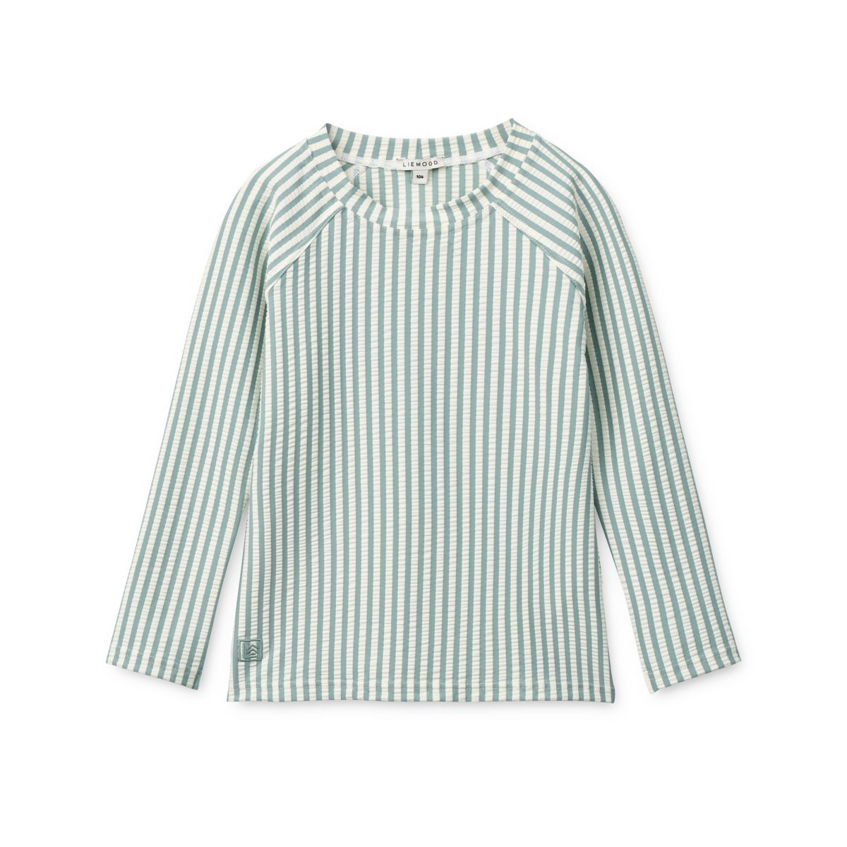 LIEWOOD Noah Bæk og Bølge Langærmet Bade-T-Shirt - Peppermint / Sandy - Svømmetrøje