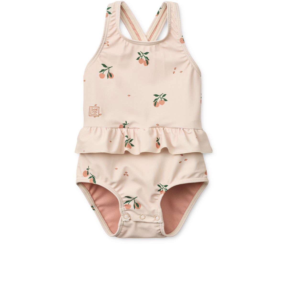 AMARA Babybadedragt - Peach / Sea shell