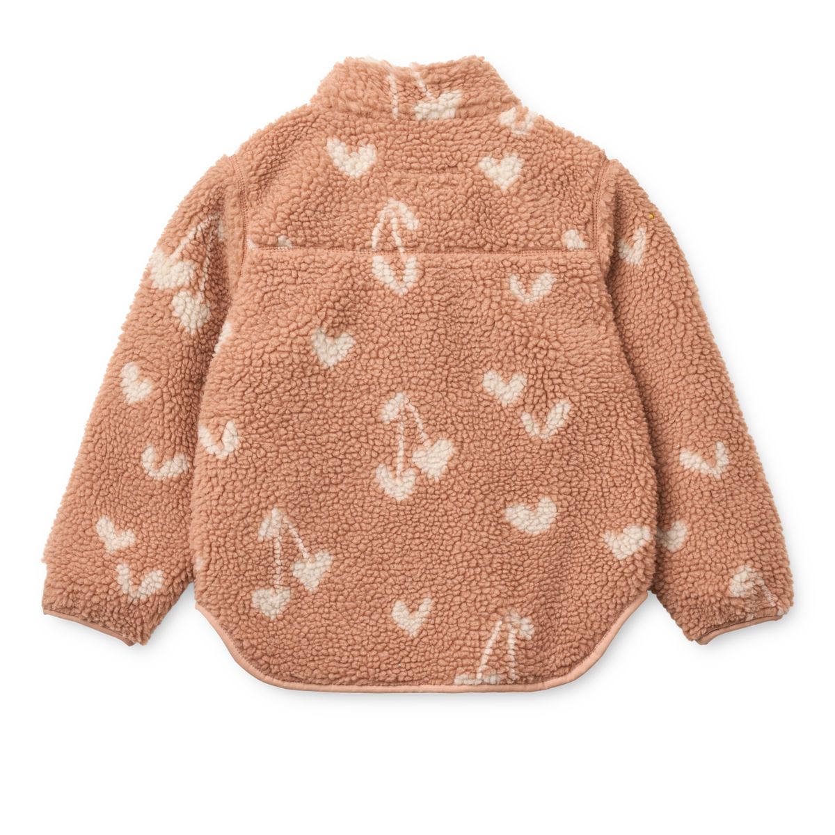 Liewood Nolan Pile Jacket - Sweethearts / Pale tuscany - JACKET