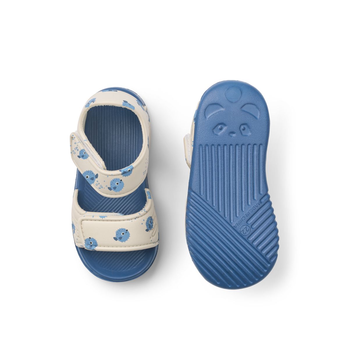 Liewood Blumer Strap Sandals - Pufferfish / Sandy - SANDALS