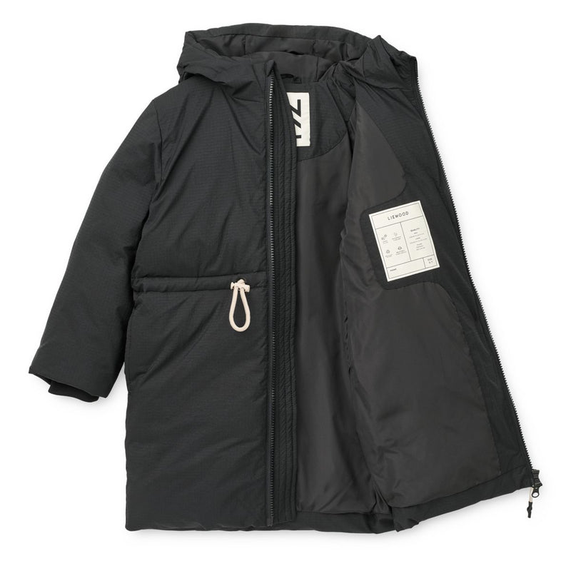 LIEWOOD Bille Lang Jakke - Black - Jakker