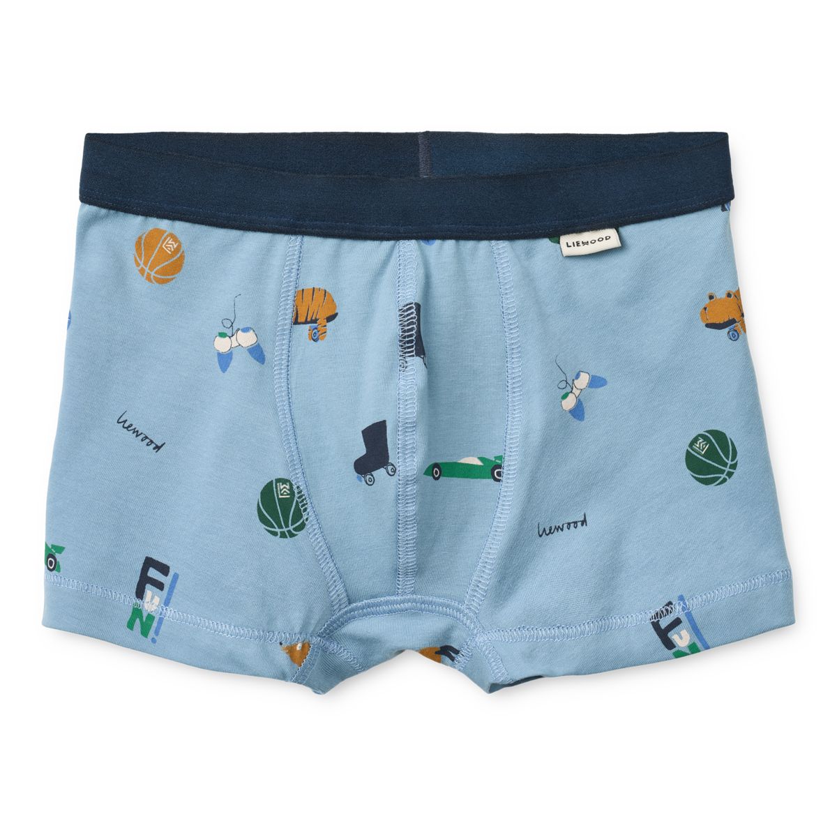 LIEWOOD MARVIN Boxershorts 3 par - Fun / Crisp white / beach blue / mix - Boxershorts