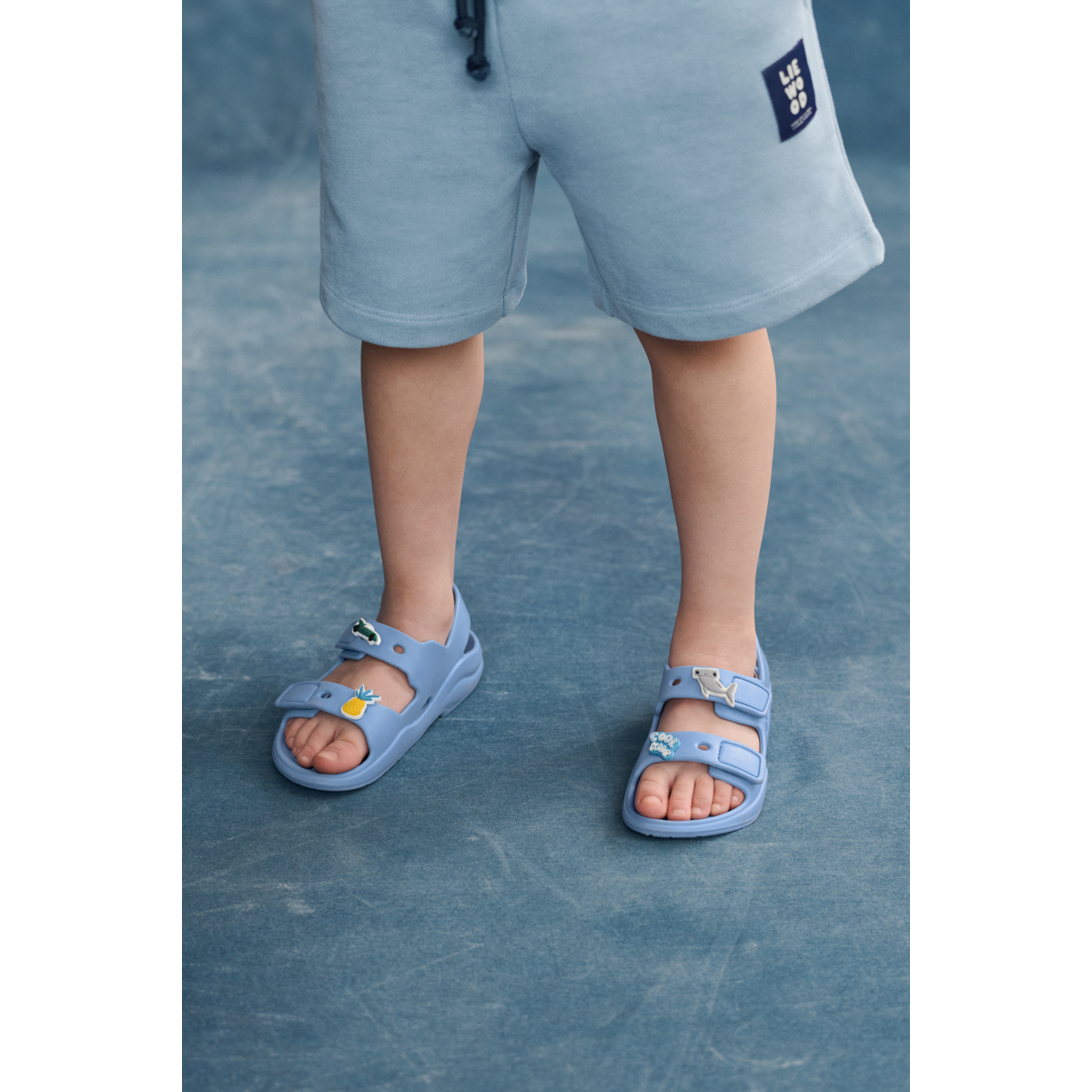LILO Sandaler med Charms - Beach blue