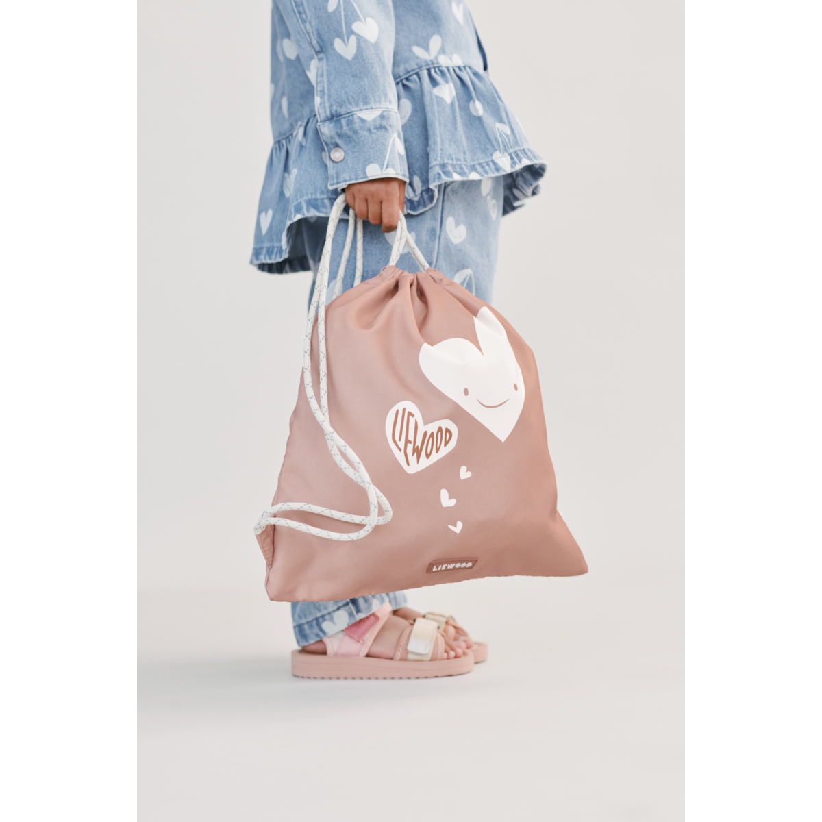 LIEWOOD DANELLA Gymnastiktaske - Hearts / Pale tuscany - Gymnastiktaske