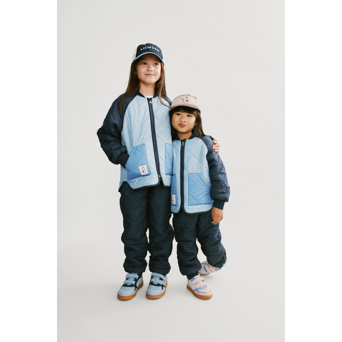 Liewood Zella Thermal Set - Beach blue / Classic navy / mix - SET