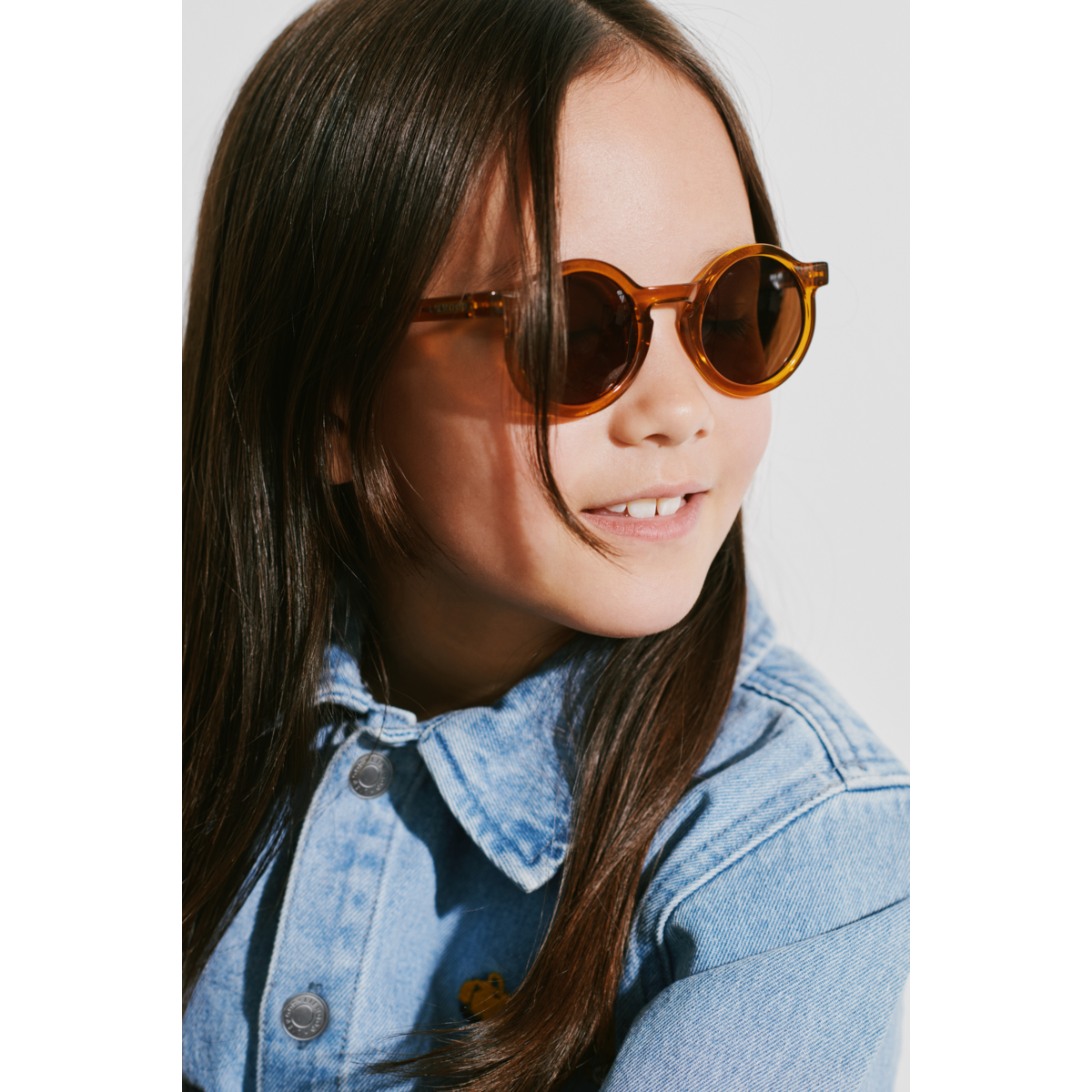 LIEWOOD Darla Junior Solbriller 4-10 År - Mustard transparent - Solbriller