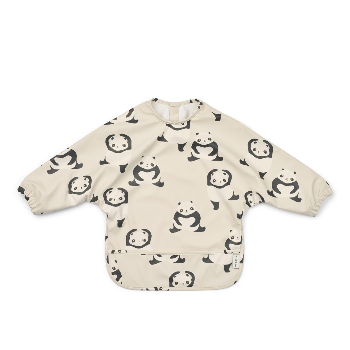 Liewood Merle Printed Cape Bib - Panda / Sandy - CAPE BIB