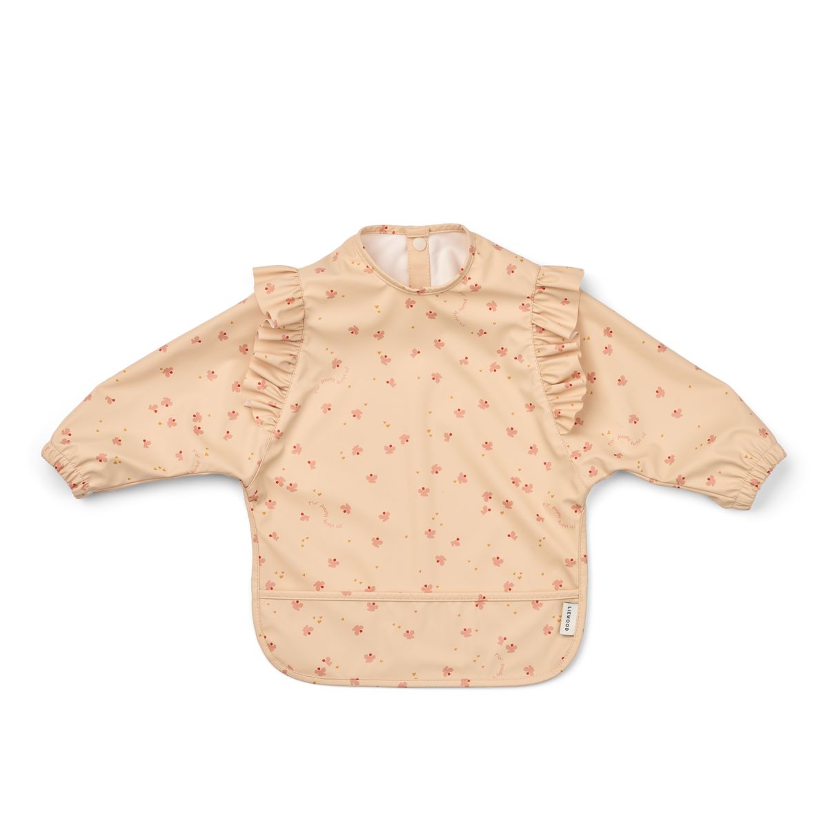 MERLE Hagesmæk med ærmer - Mini Butterfly / Apple blossom