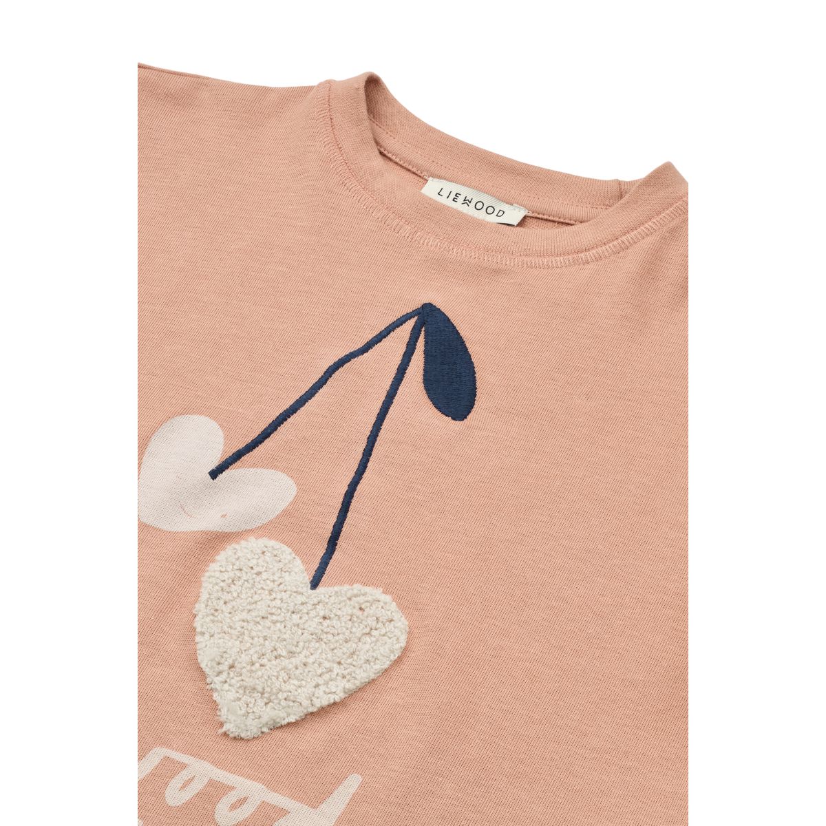 Liewood Tyler short-sleeve T-shirt - Sweethearts / Pale tuscany - TSHIRT