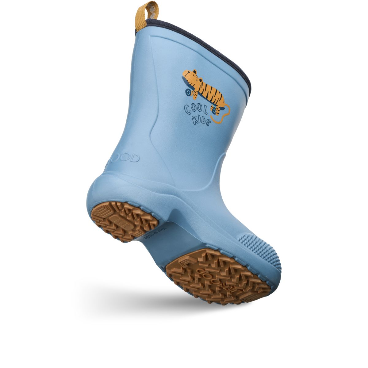 LIEWOOD ASTON Gummistøvler - Tiger / Beach blue - RAIN BOOTS