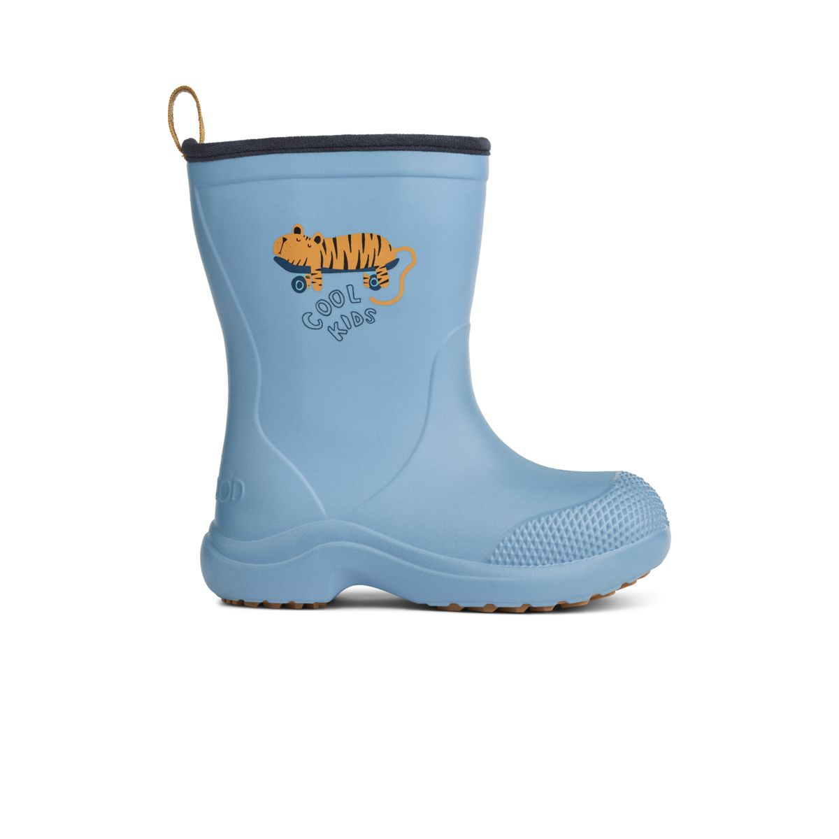 LIEWOOD ASTON Gummistøvler - Tiger / Beach blue - RAIN BOOTS
