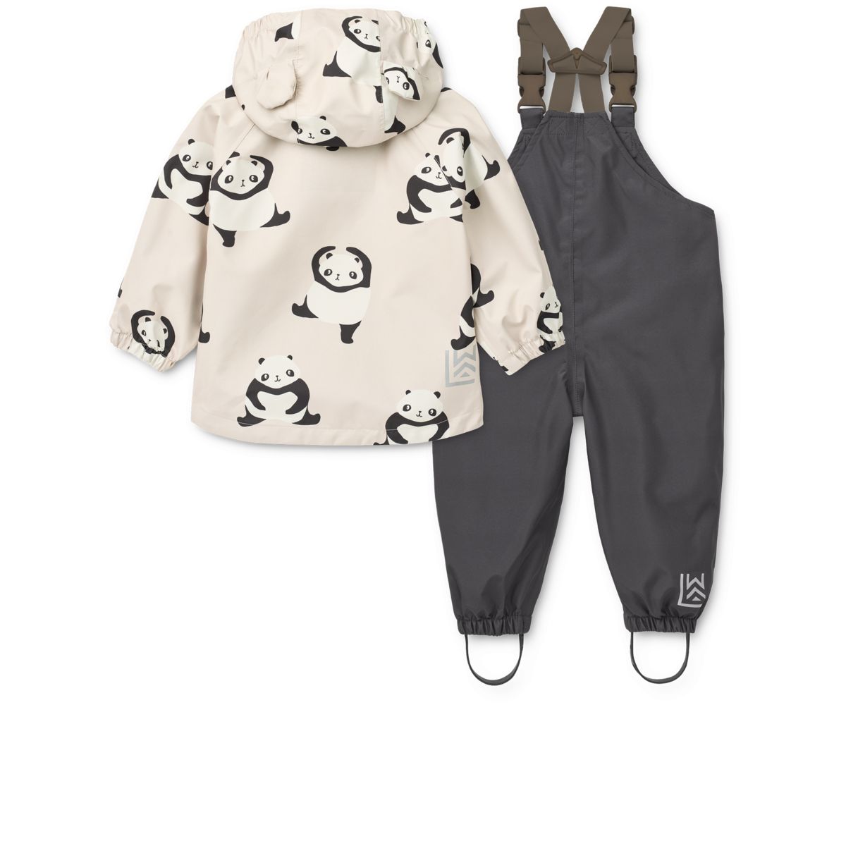 Liewood Manu Rainwear Set - Panda / Sandy - SET