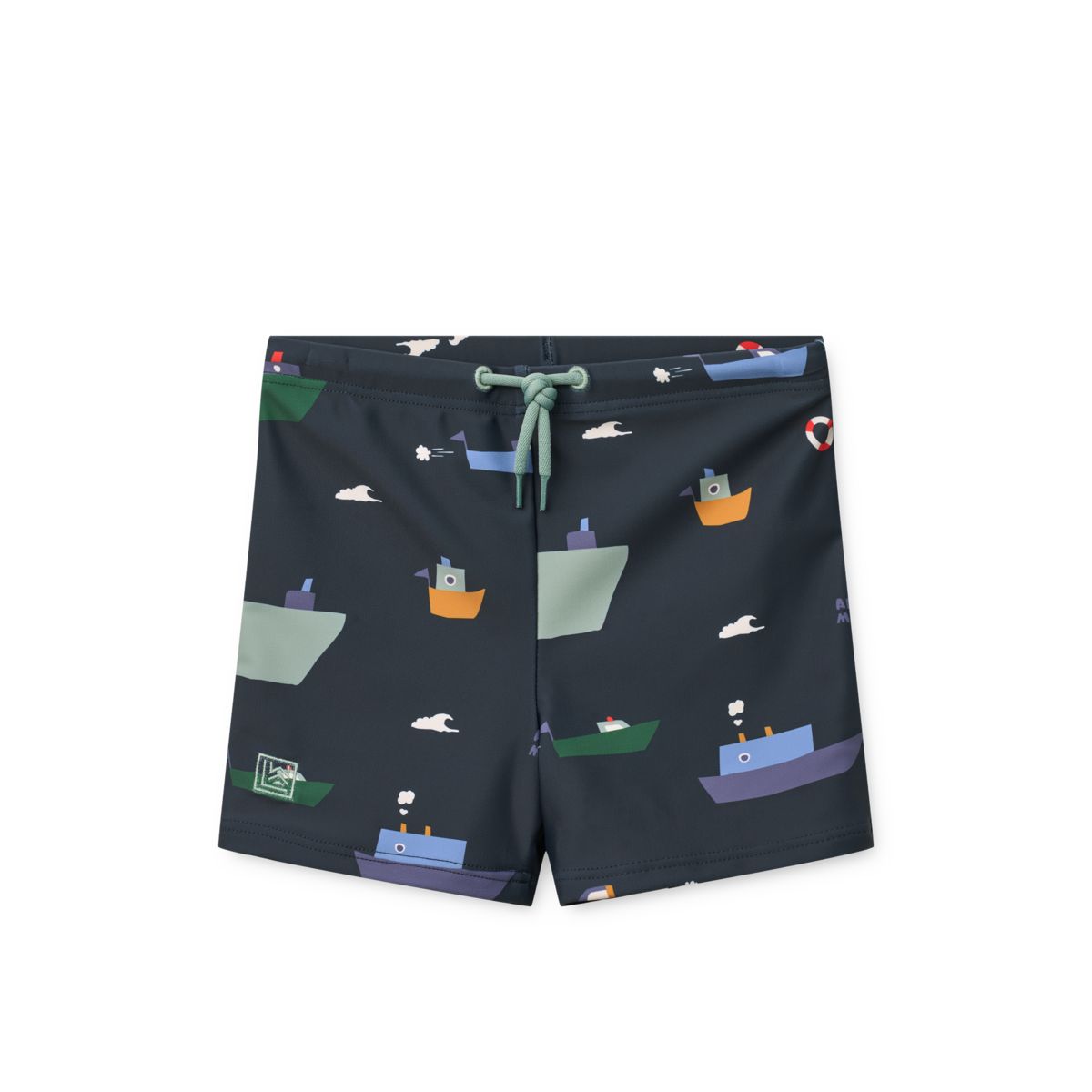 Liewood Otto Printed Swim Trunks - Sailing / Classic navy - SWIMPANTS