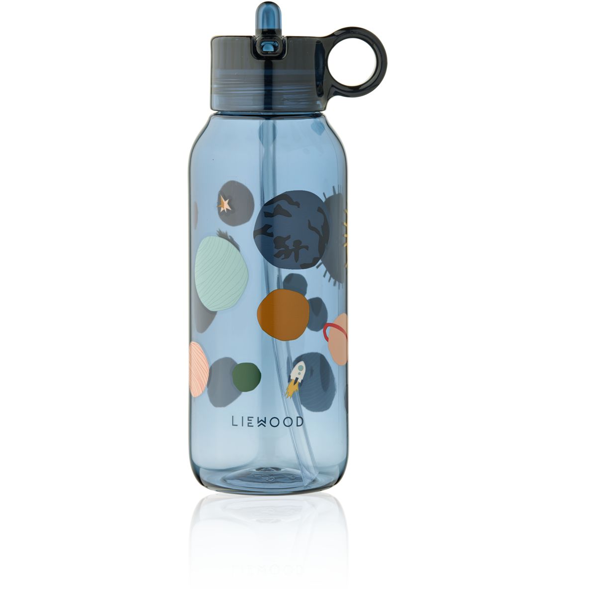 LIEWOOD YANG Tritan Vandflaske 500 ml. - Universe / Classic navy - Vandflaske