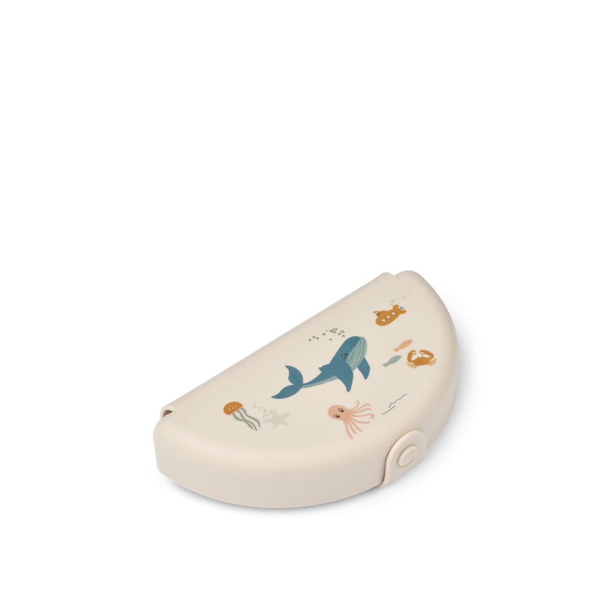 Liewood Eugene Foldable Snack Box - Sea creature / Sandy - SNACKBOX