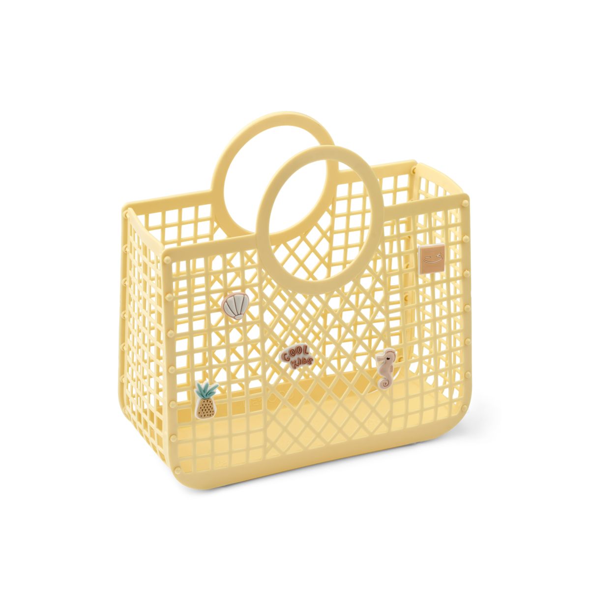 Liewood Samantha Basket with Charms - Lemonade - BASKET BAG