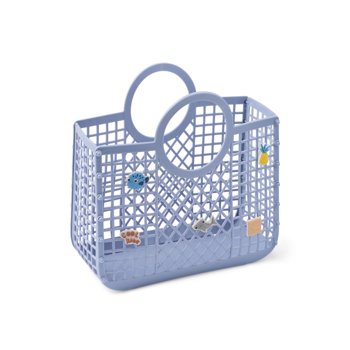 Liewood Samantha Basket with Charms - Dusty lavender - BASKET BAG