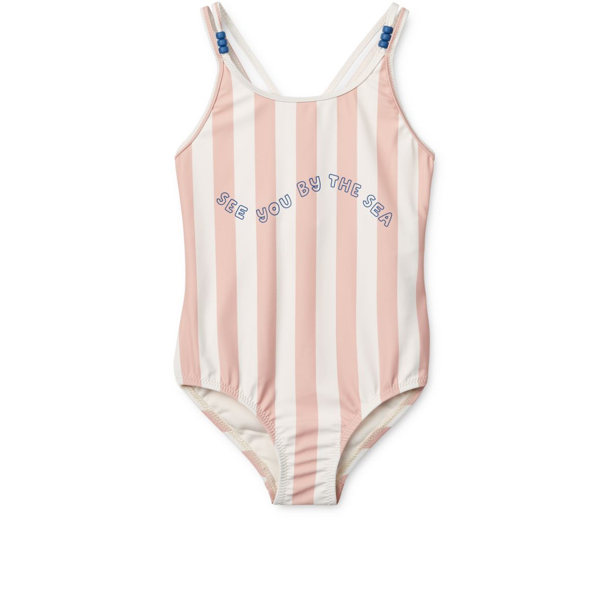 LIEWOOD Suna Stribet Badedragt - Y/D stripe Sorbet rose / creme de la creme - Badedragt