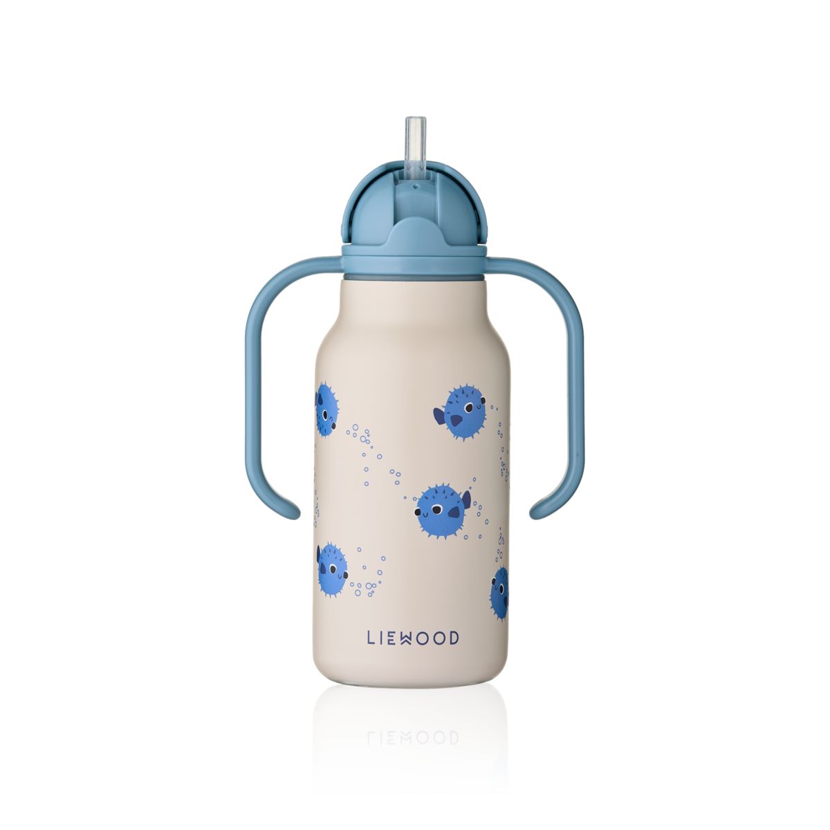 Liewood KIMMIE Steel Water Bottle 250 Ml - Pufferfish / Sandy - WATER BOTTLE