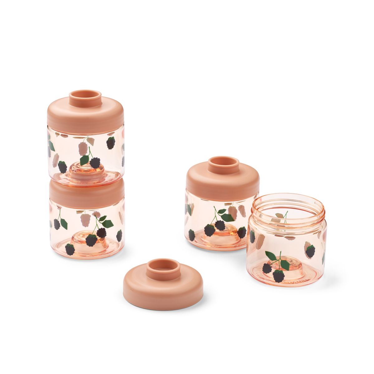 LIEWOOD DOMINIQUE Baby Madbokse - Berry / Pale Tuscany - Snackboks