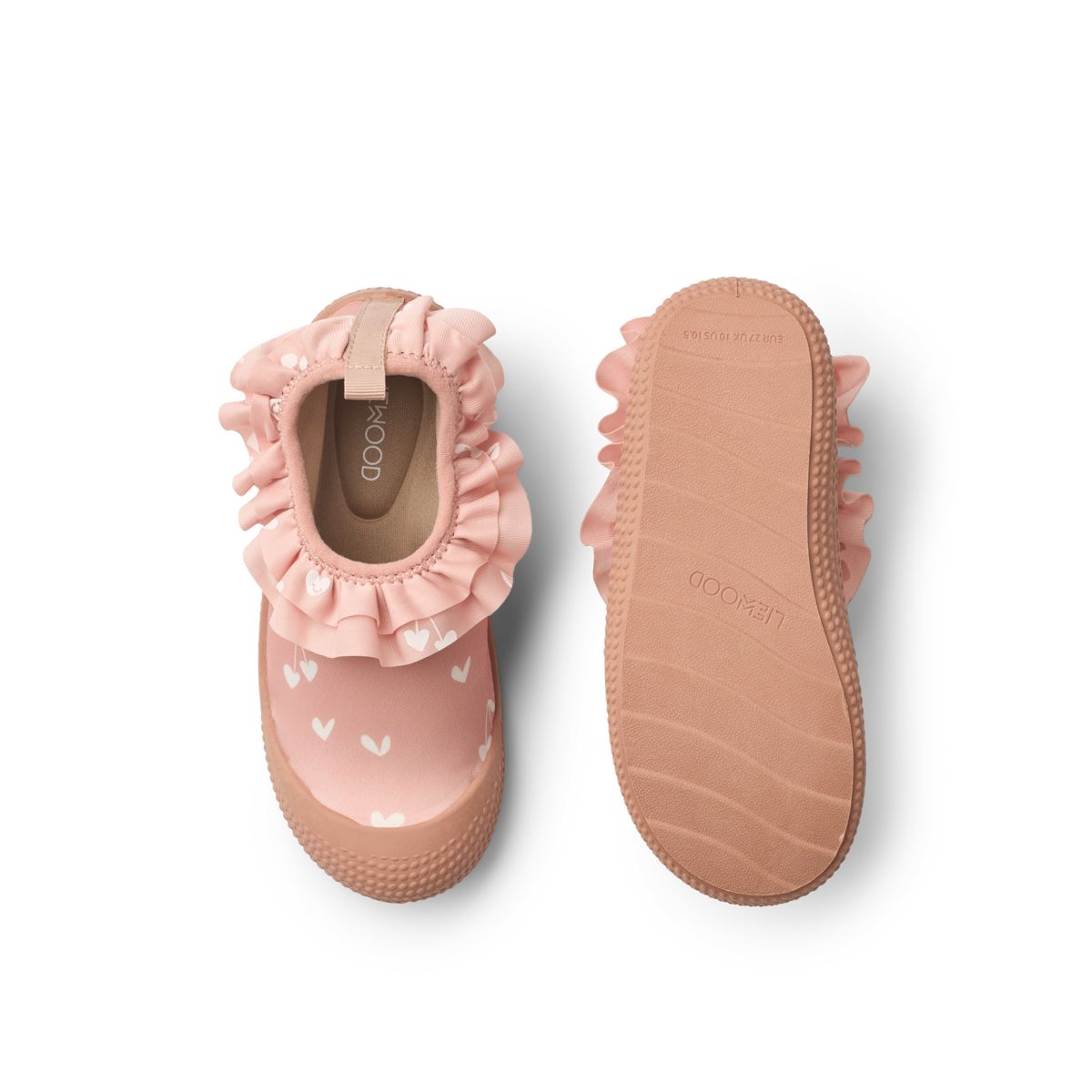 LIEWOOD Sanjia Badesko med Flæsedetalje - Sweethearts / Pale tuscany - SVØMMESKO