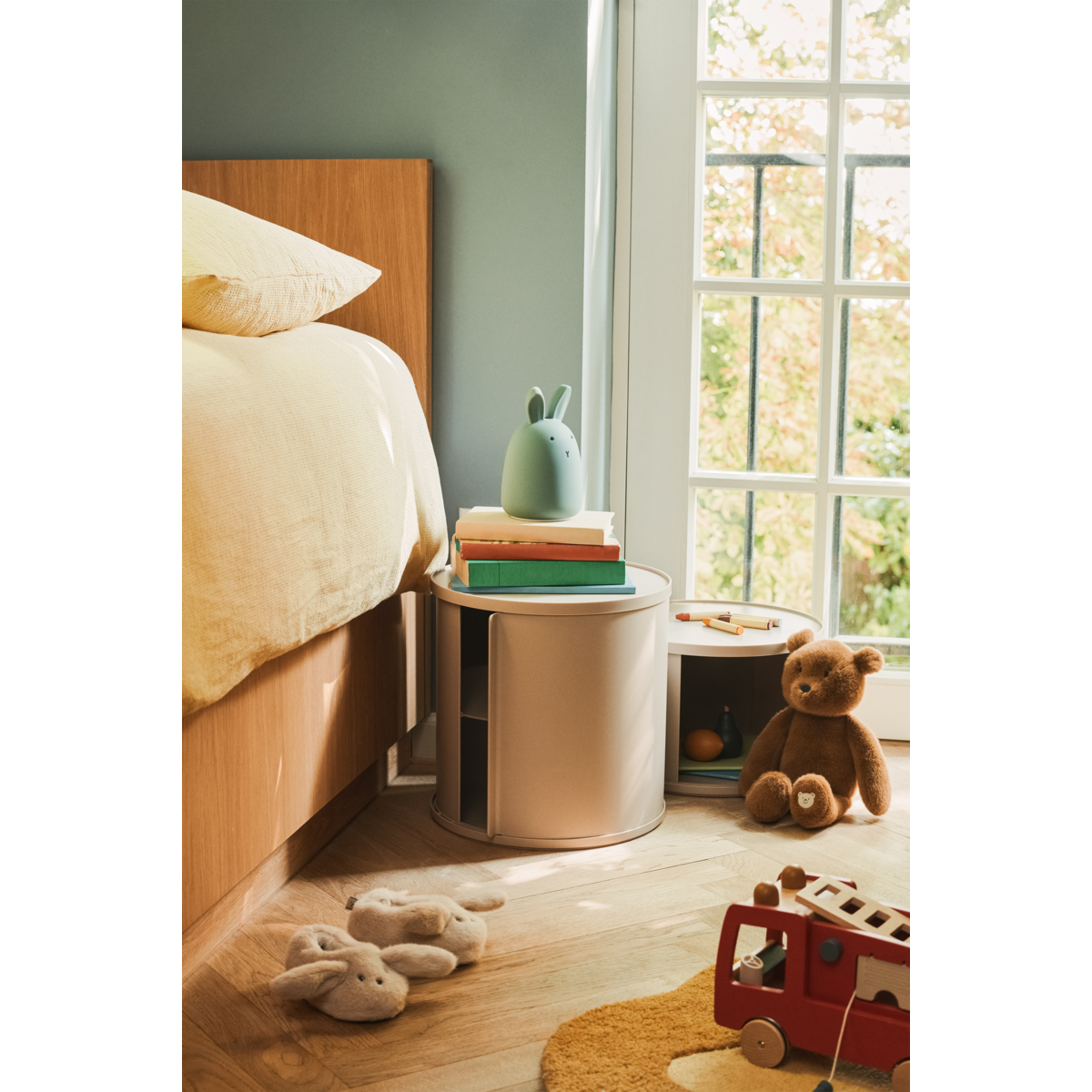 LIEWOOD Winston Natlampe - Rabbit peppermint - Bordlampe