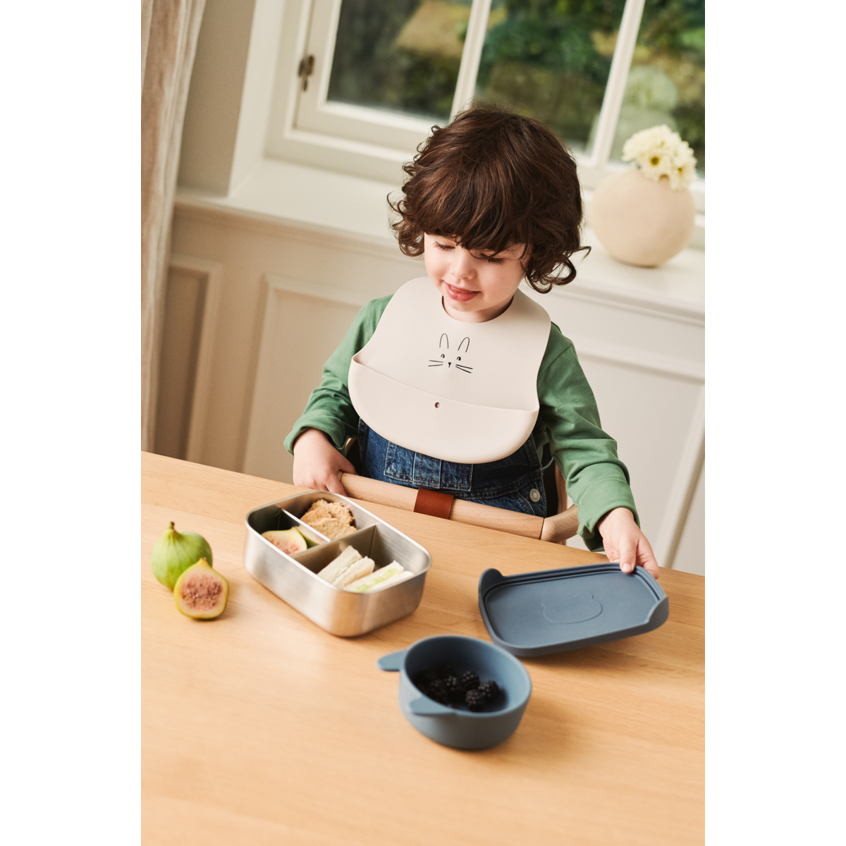 LIEWOOD Arthur madkasse - Mr bear whale blue - Madkasse