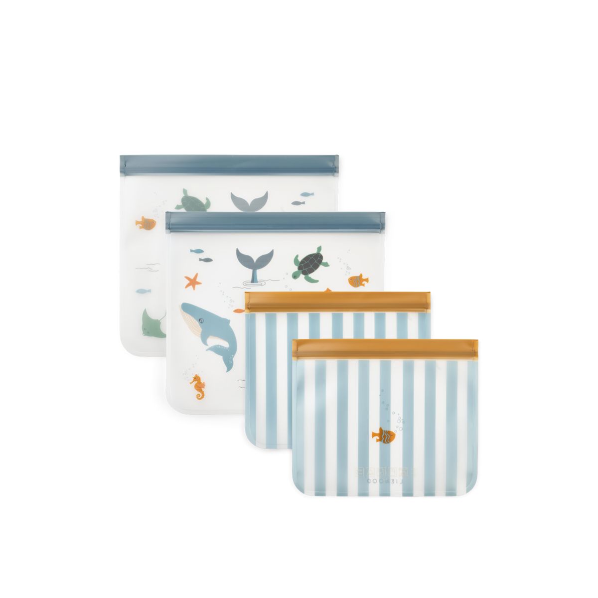 REBUS Genanvendelige Madposer - Sea creature / Sandy