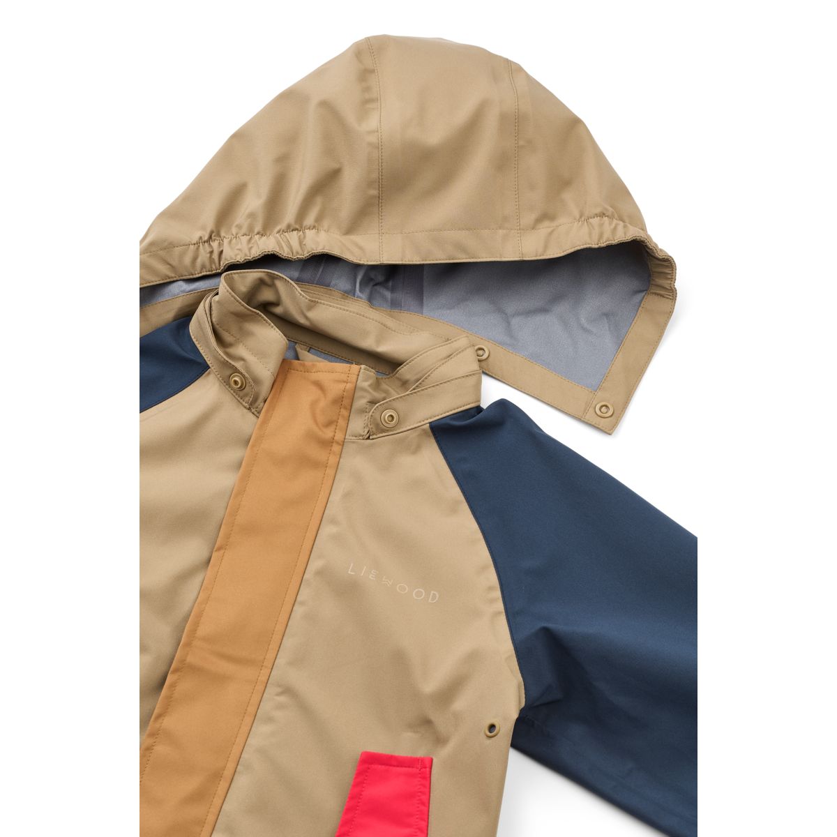 LIEWOOD Pedia Regntøjssæt - Midnight navy mix - Sæt