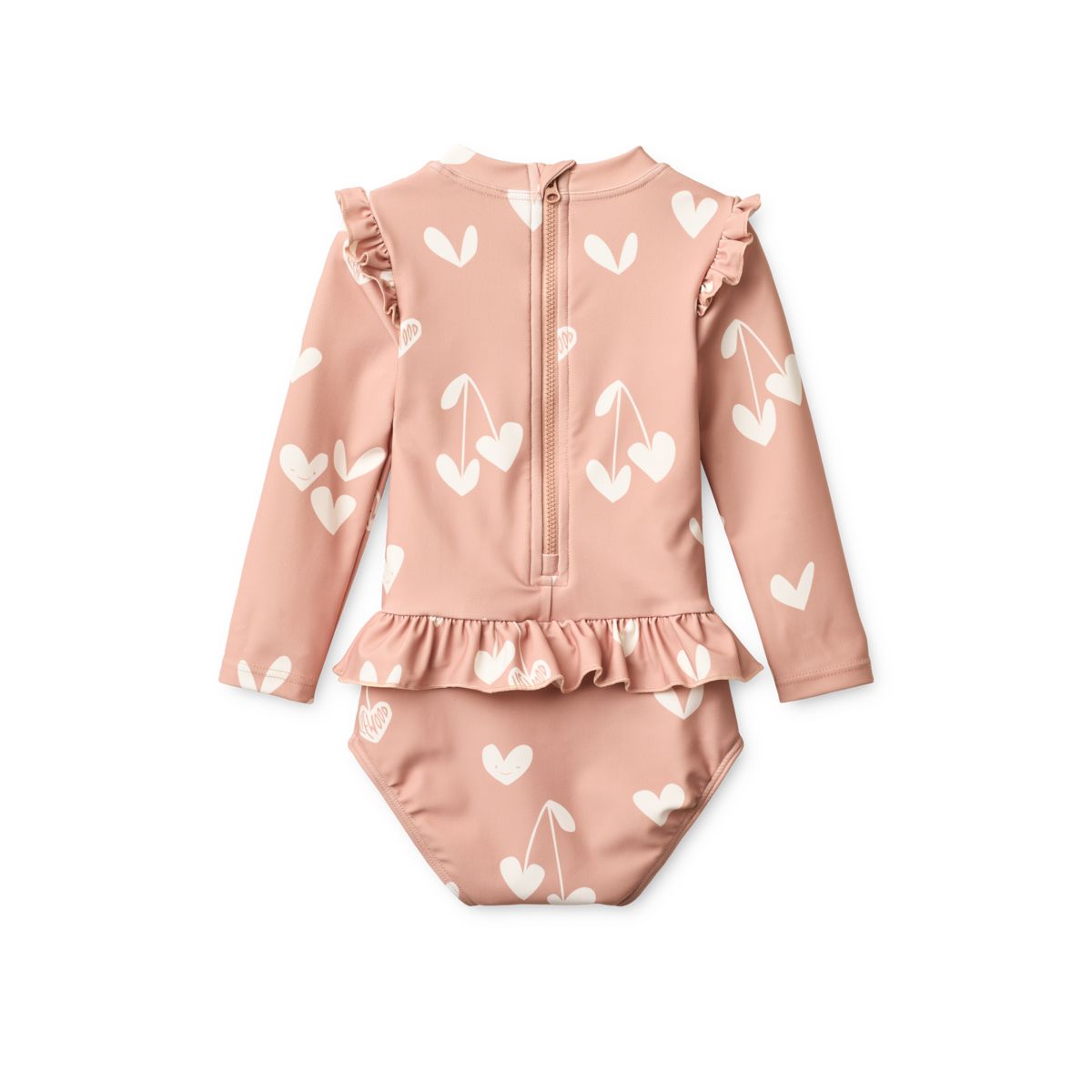 LIEWOOD Sille Babybadedragt Med Print - Sweethearts / Pale tuscany - Badedragt