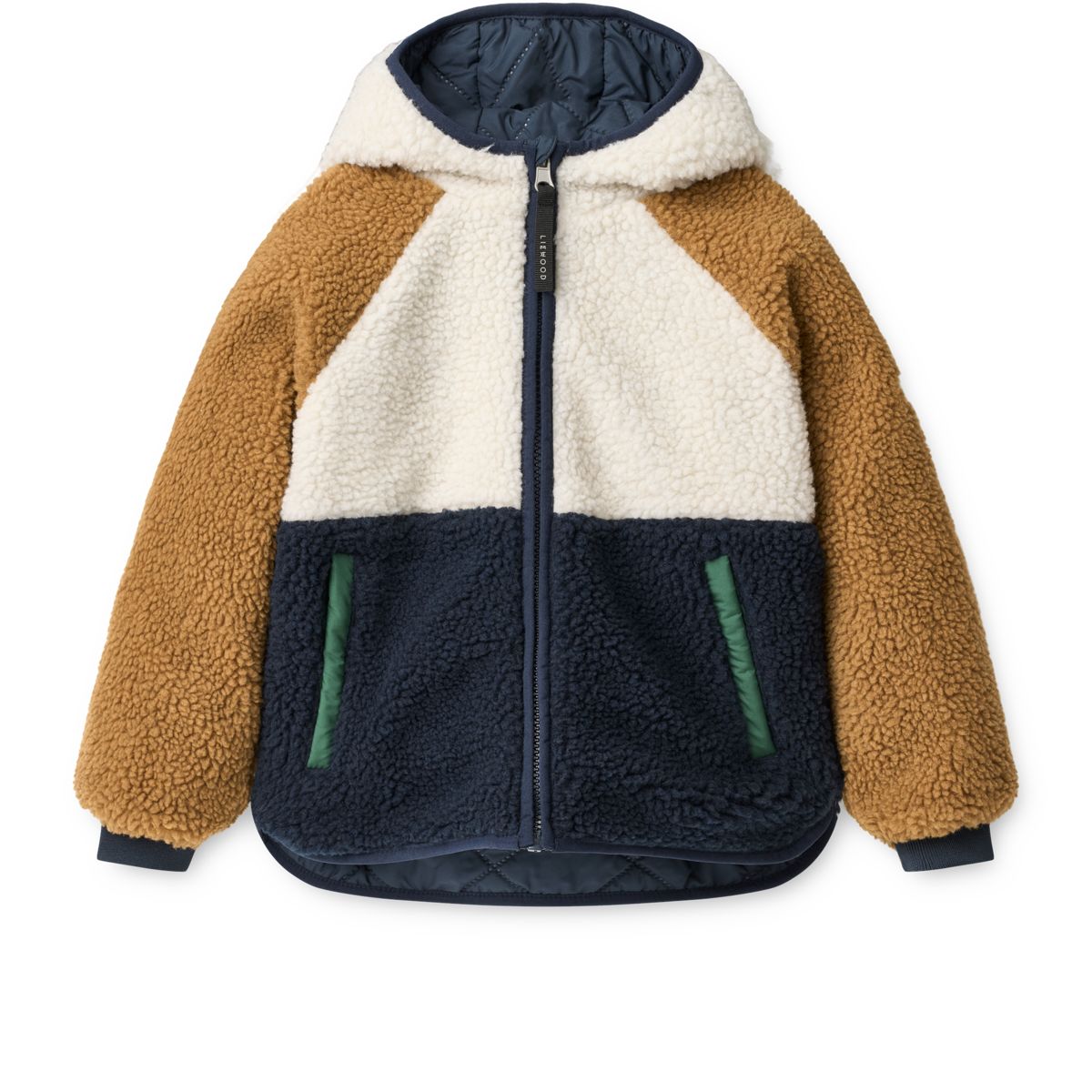 LIEWOOD Jackson Vendbar Termojakke - Classic navy multi mix - Jakker