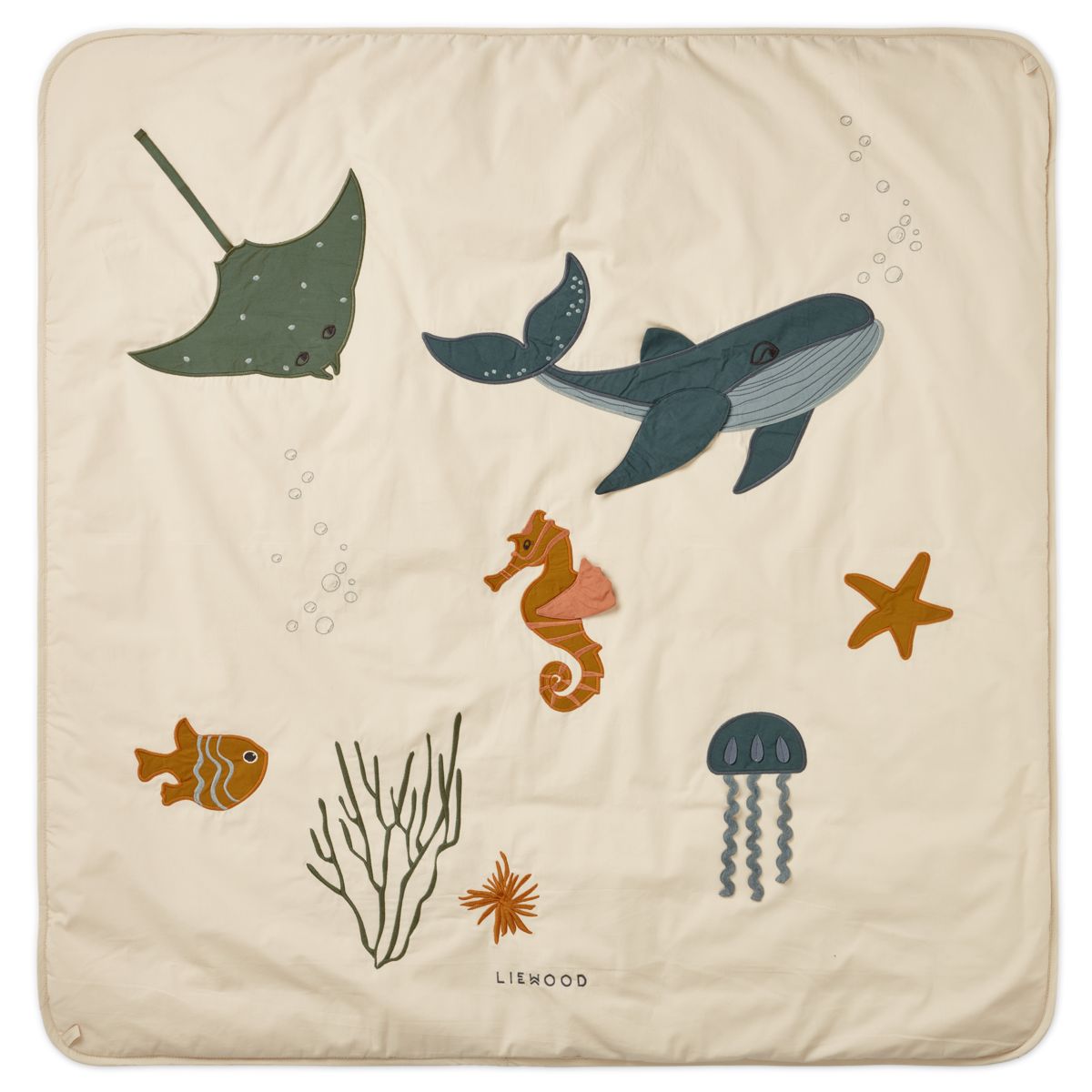 Glenn aktivitetstæppe - Sea creature / Sandy