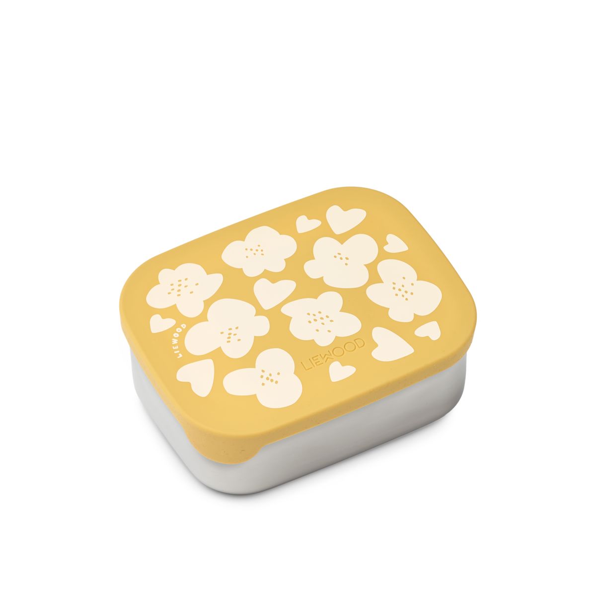 Liewood Arthur Lunchbox - Flower / Lemon yellow - LUNCHBOX