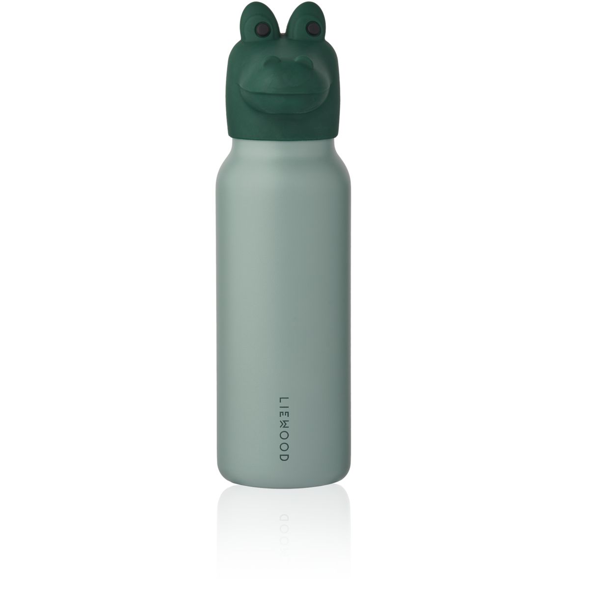 LIEWOOD FALK vandflaske med krokodillelåg 350 ml - Peppermint / Garden green - Vandflaske