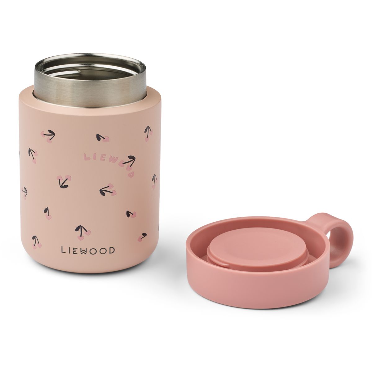 Liewood Kiani Food Jar - Mini Cherry heart / Rosey - FOOD JAR