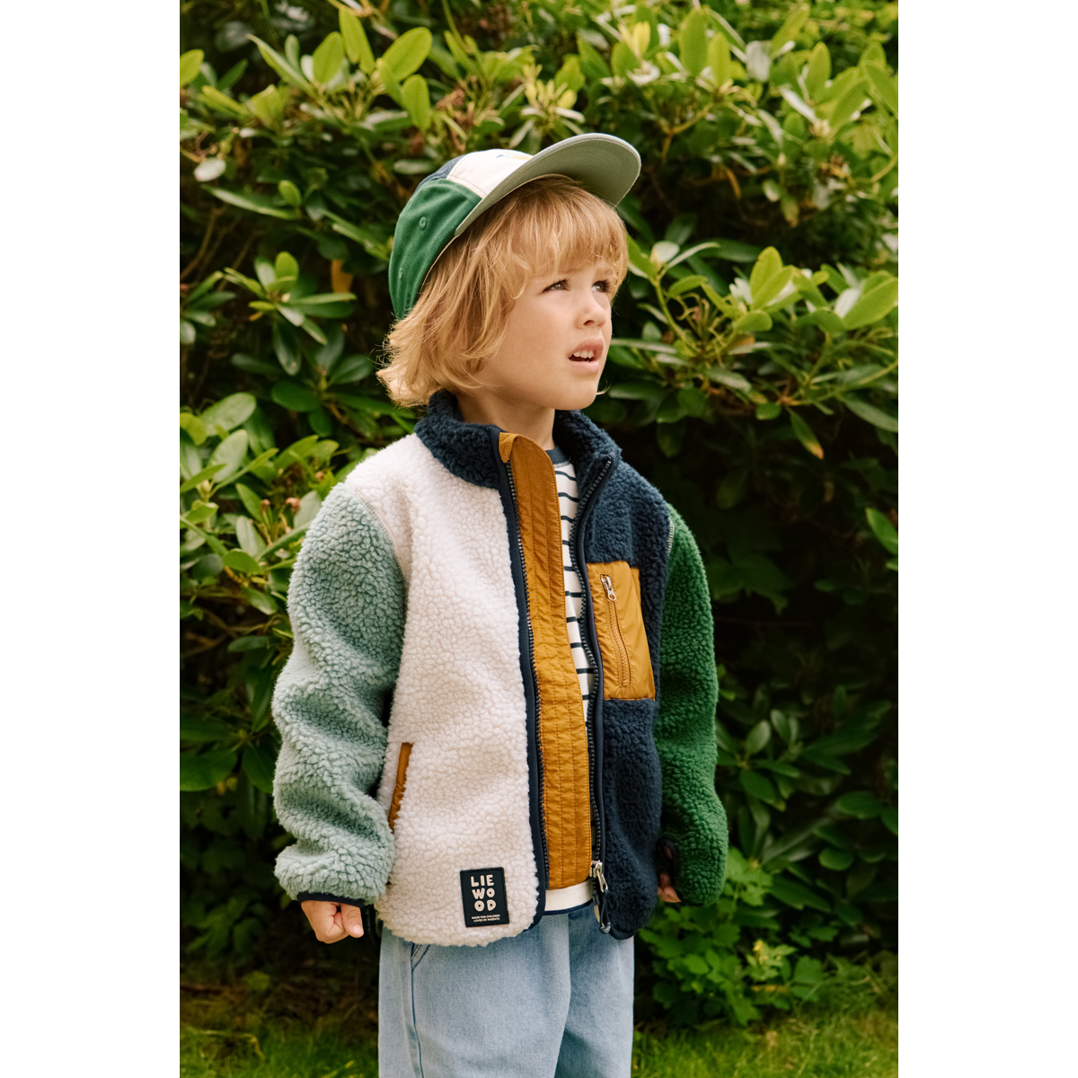 LIEWOOD Nolan Fleecejakke - Peppermint multi mix - Jakker