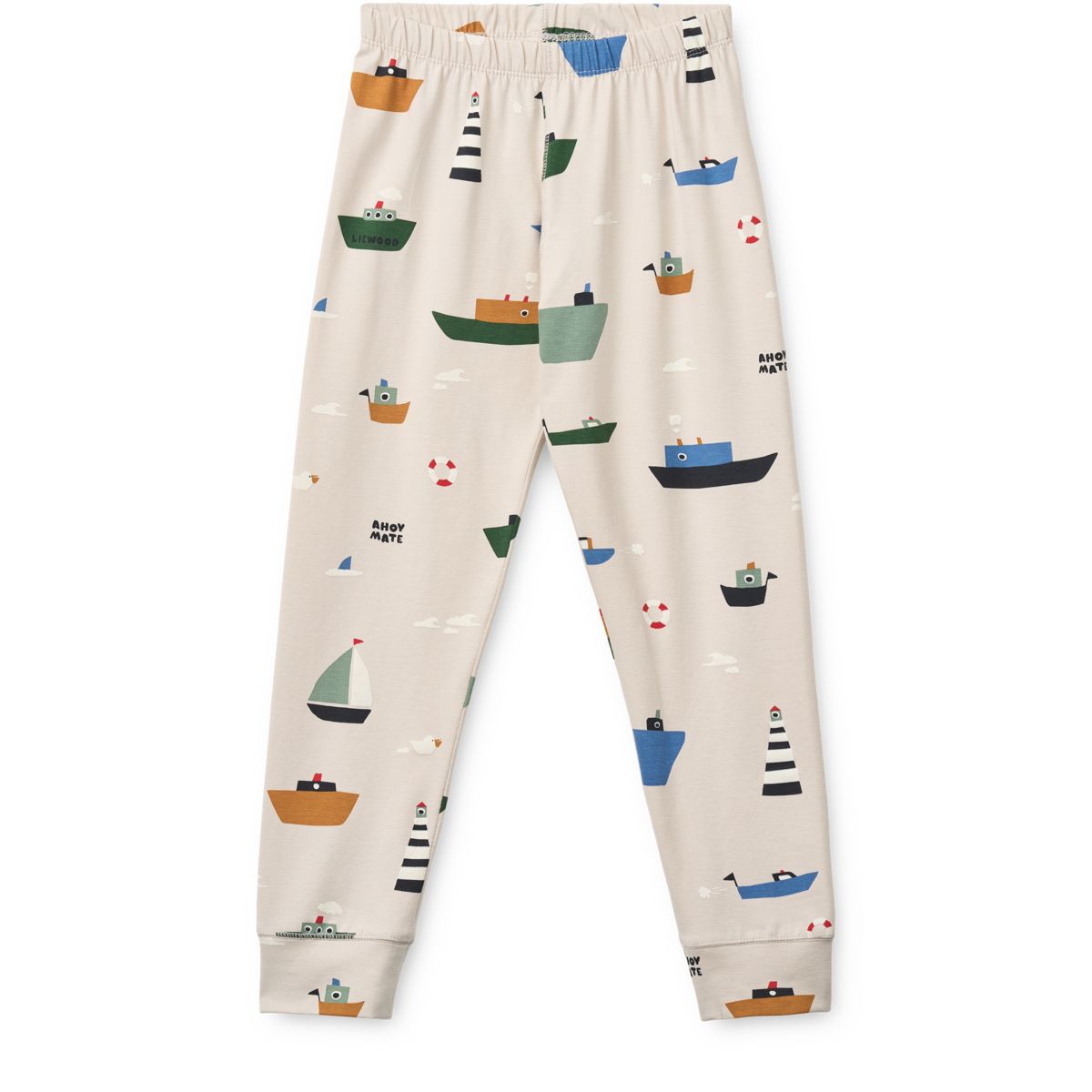 LIEWOOD WILHELM Pyjamas Med Print - Sailing / Sandy - Pyjamassæt