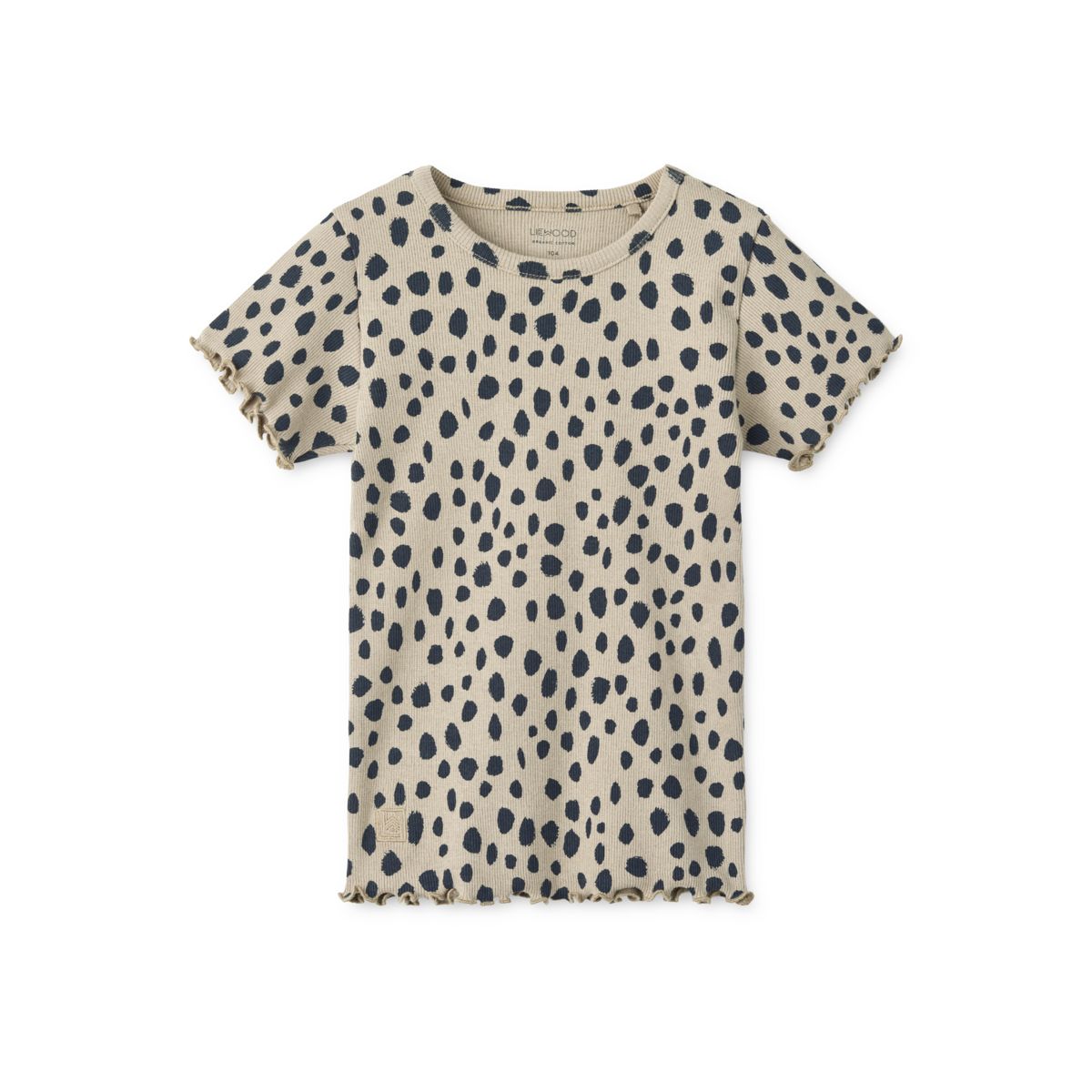 LIEWOOD Nieve Ribbet T-Shirt - Leo spots / Mist - T-shirt
