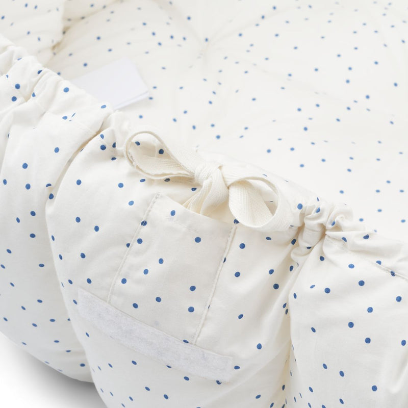 LIEWOOD Ola Baby Nest - Classic dot creme de la creme - Baby nest