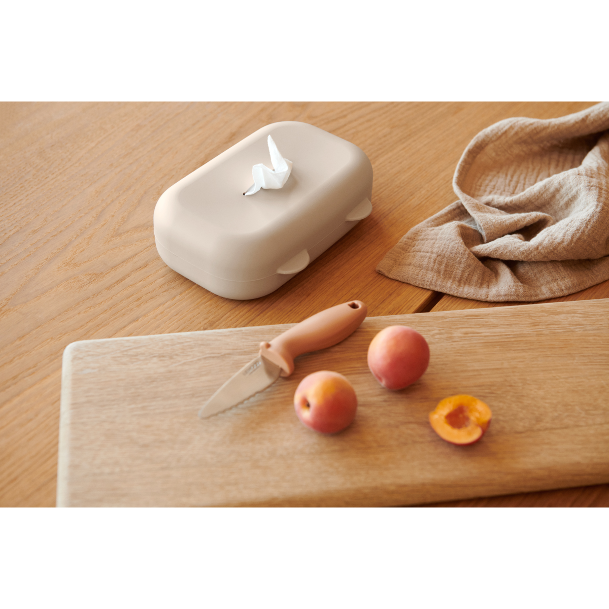 LIEWOOD Emi etui til vådservietter - Sandy - Etui til vådservietter