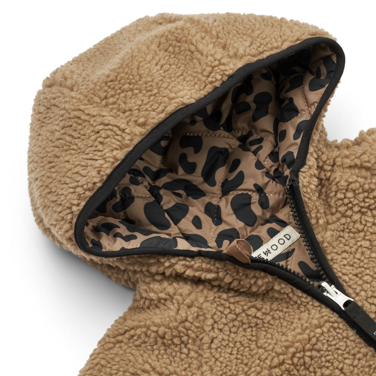 LIEWOOD Jackson Vendbar Termojakke - Leo oat / Black panther - Jakker