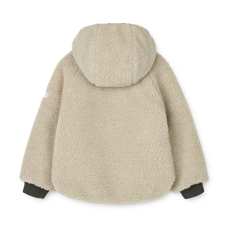LIEWOOD Jackson Vendbar Termojakke - Hunter green / Mist - Jakker