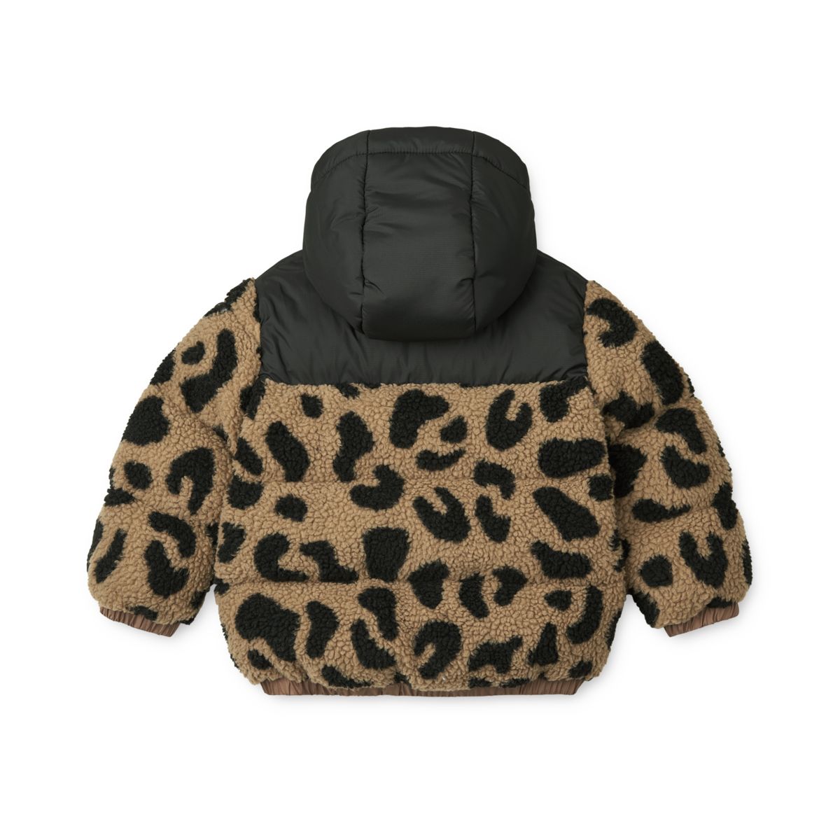LIEWOOD NIKO fleece pufferjakke - Mega leo / oat mix - Jakker