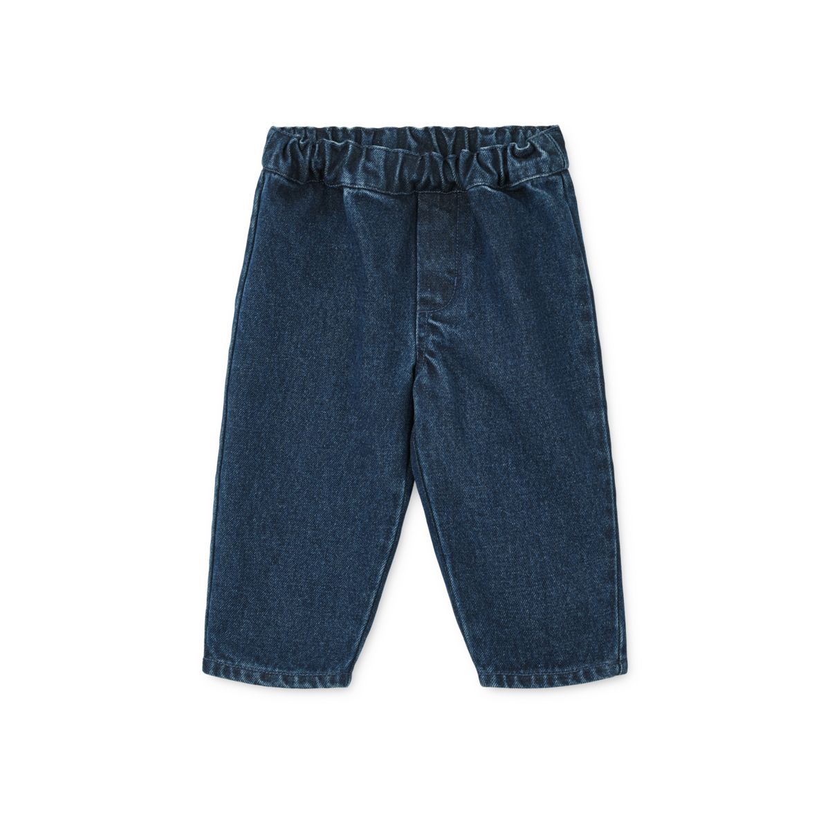 Bergit denimbukser  - Medium blue denim