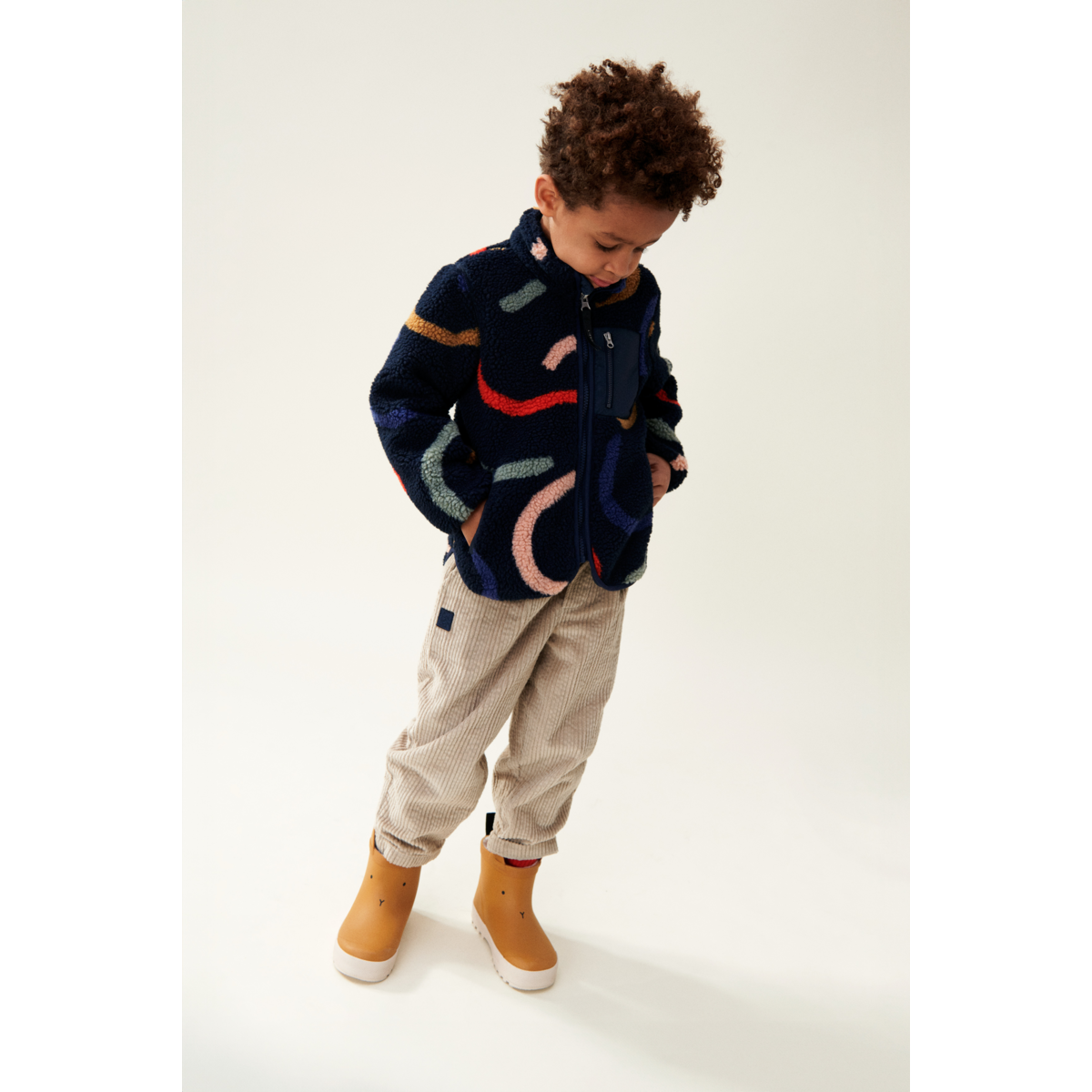 LIEWOOD Borris Fløjlsbukser - Mist - Bukser